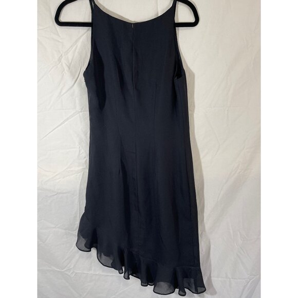 Chelsea Niles Women's black sleeveless dress lined zipper side sleeveless READ - Picture 2 of 7